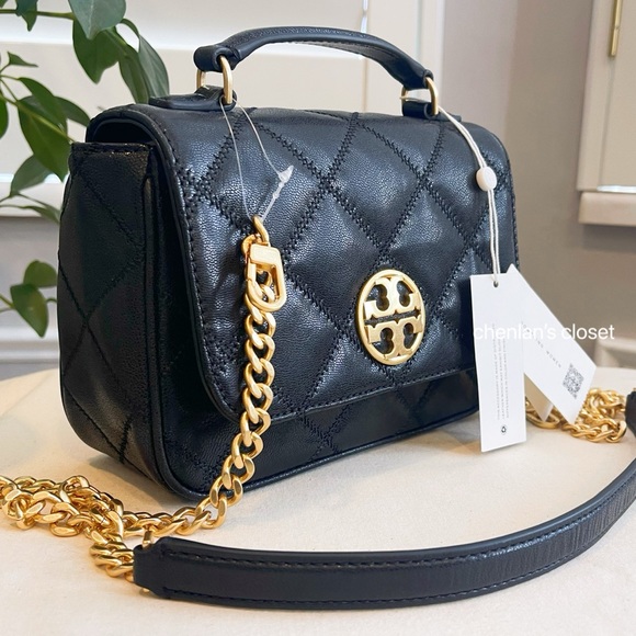 Tory Burch Handbags - 🎄🎀NeW! Tory Burch Willa Mini Top Handle Bag